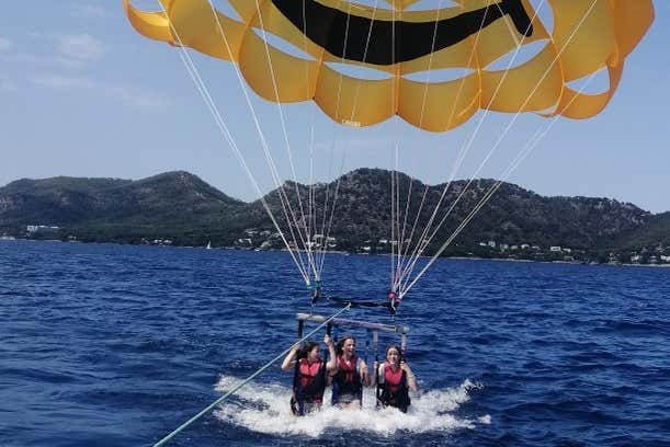 Parasailing En Cala Bona Reserva Online En Civitatis