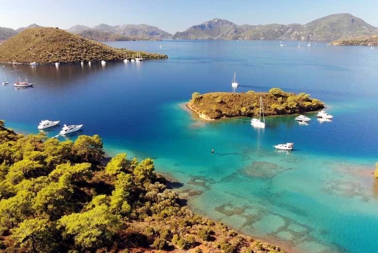 Fethiye Bay Islands Cruise Book Online At Civitatis