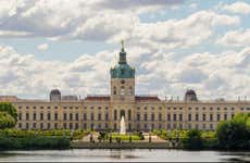 Ingresso do Palácio de Charlottenburg com audioguia