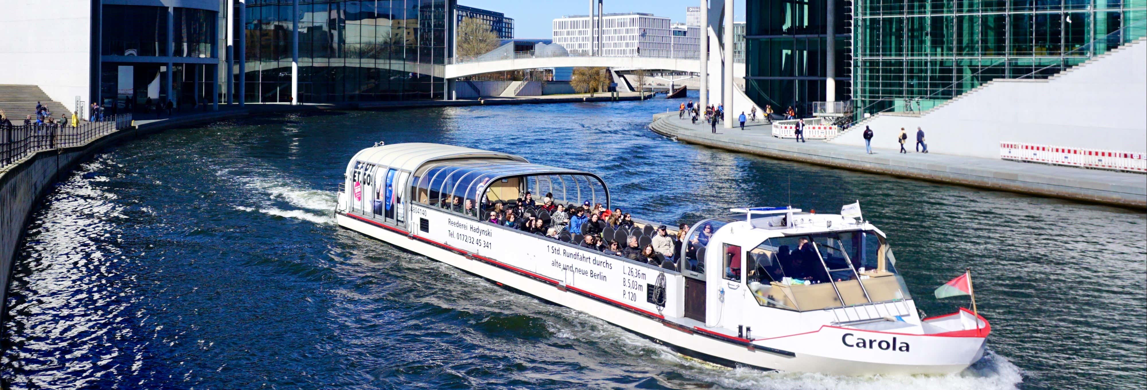 Giro in barca a Berlino