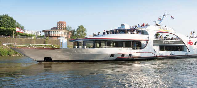 Giro in barca a Düsseldorf