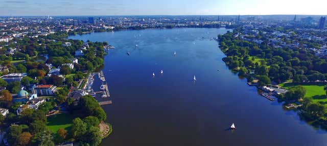 Giro privato in aeroplano su Amburgo