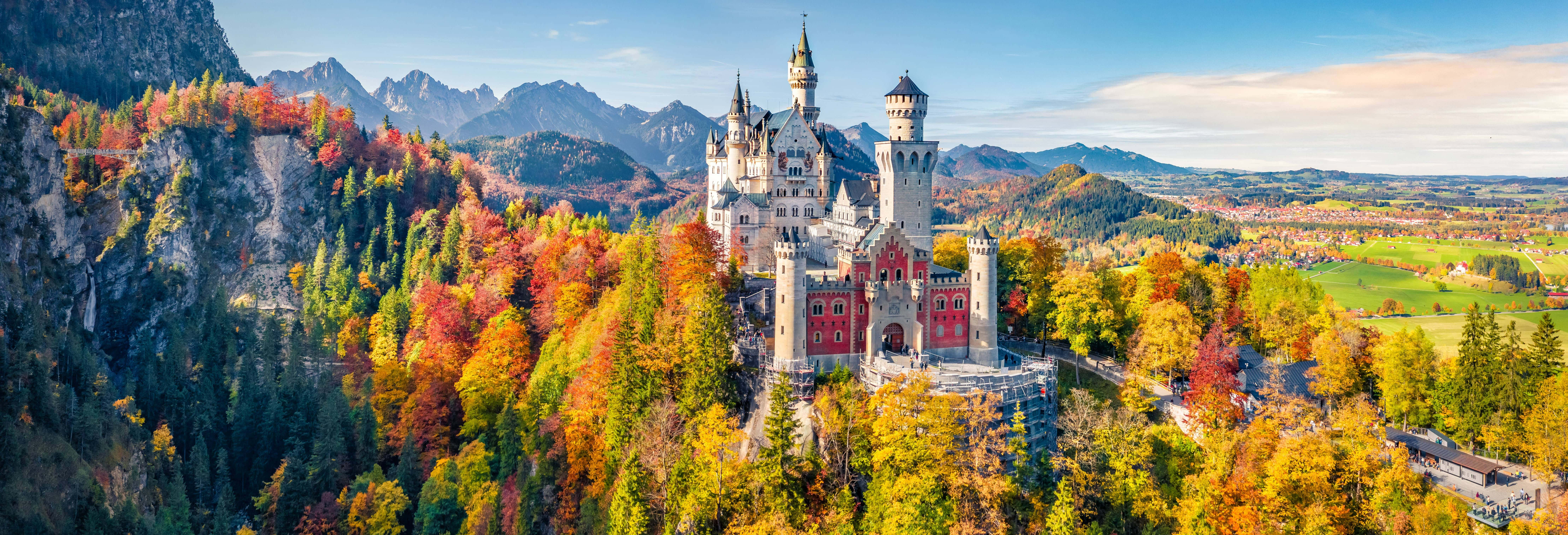 Excursão ao castelo de Neuschwanstein e ao Palácio de Linderhof