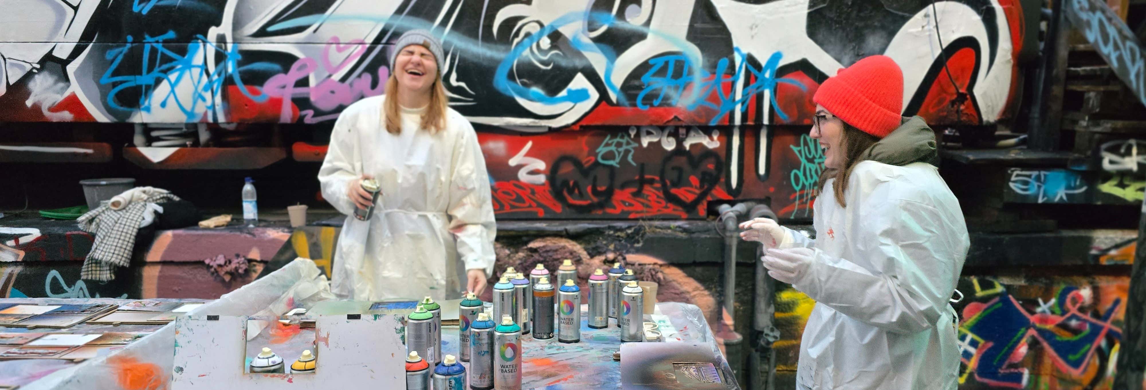 Alternative Munich Tour + Spray Painting Workshop