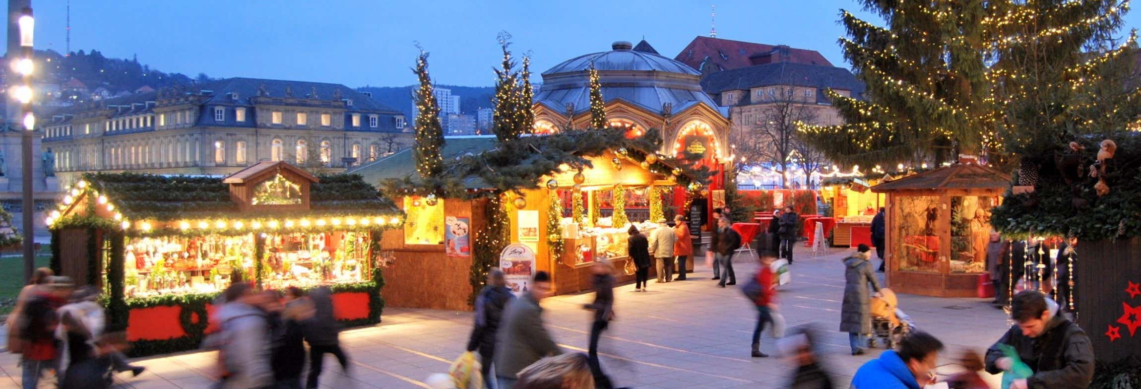 Tour por el mercadillo navideño de Stuttgart