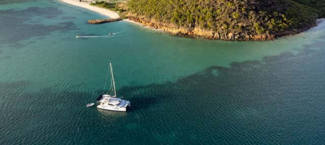 Giro in barca all'isola di Antigua