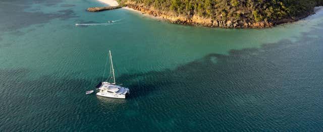 Balade en catamaran sur l'île d'Antigua