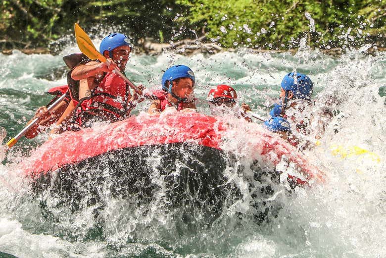 Rafting on the Villegas River