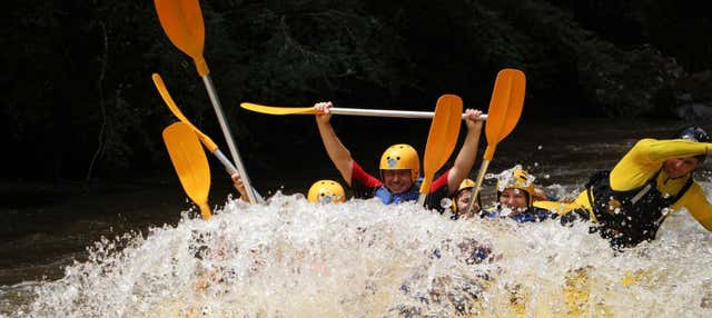 Rafting nella zona di confine del fiume Manso