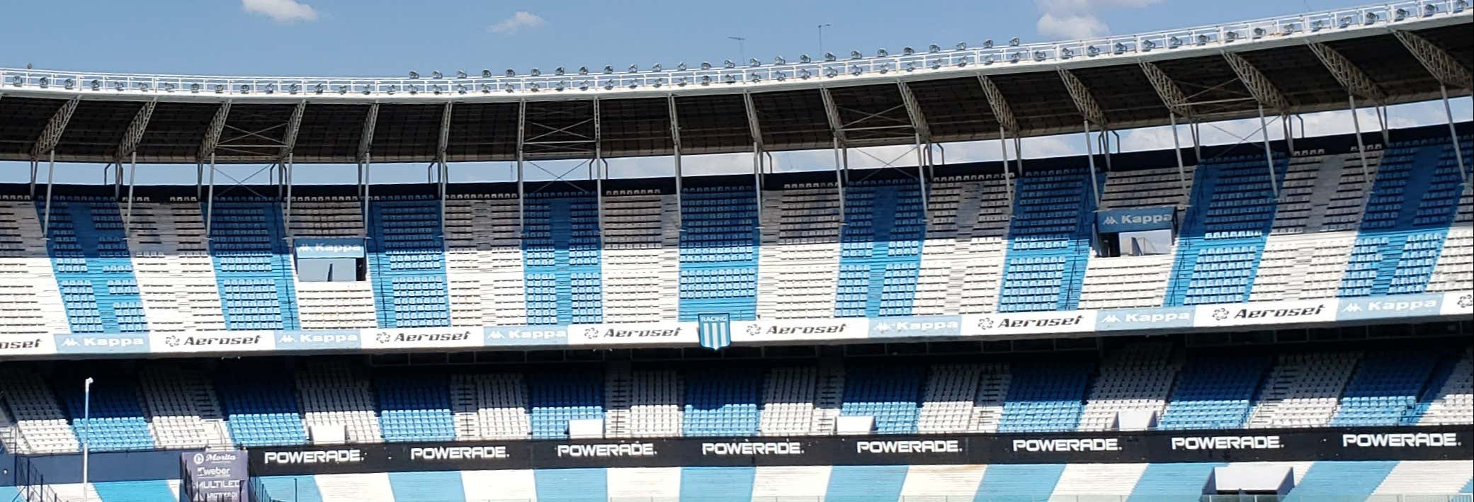 Biglietti per una partita del Racing Club