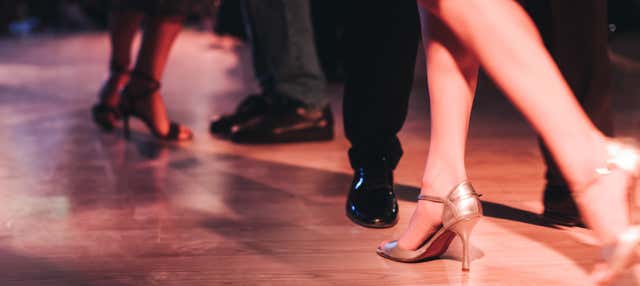 Tango en una milonga de Buenos Aires