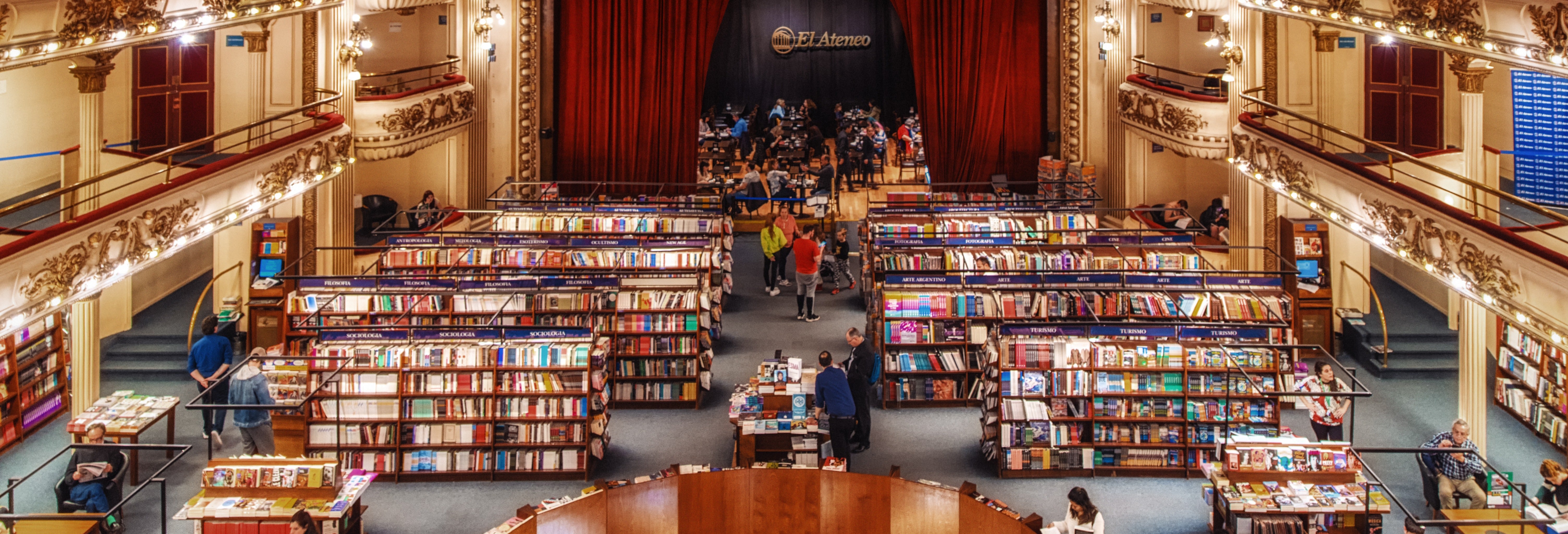 Tour pelas livrarias de Buenos Aires