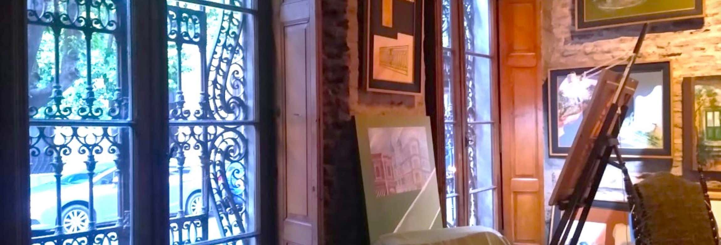 Visita a un laboratorio d'arte a San Telmo