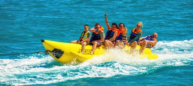 Banana boat, moto d'acqua e kayak a Cabra Corral