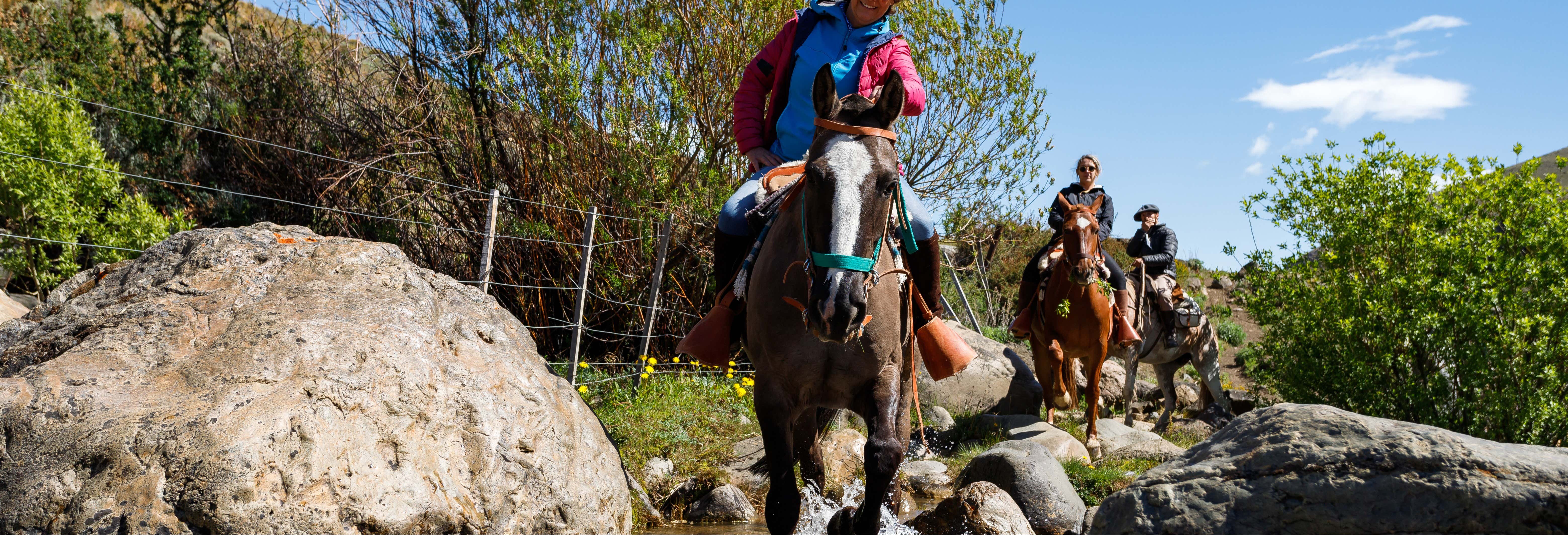 Passeggiata a cavallo all'Estancia 25 de Mayo