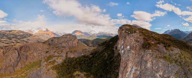 Vía ferrata de OVO El Chaltén