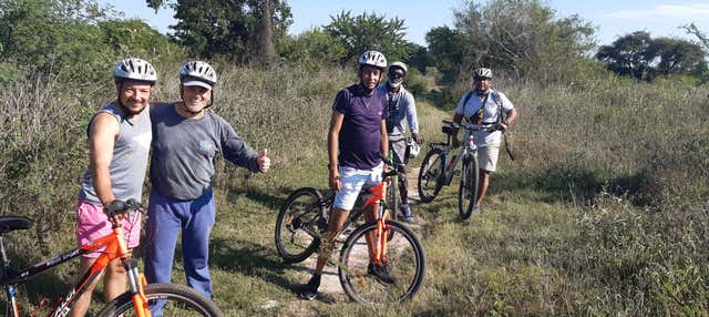Tour en bicicleta por la laguna Oca