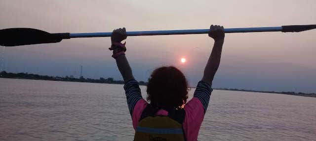 Tour en kayak por el río Paraguay