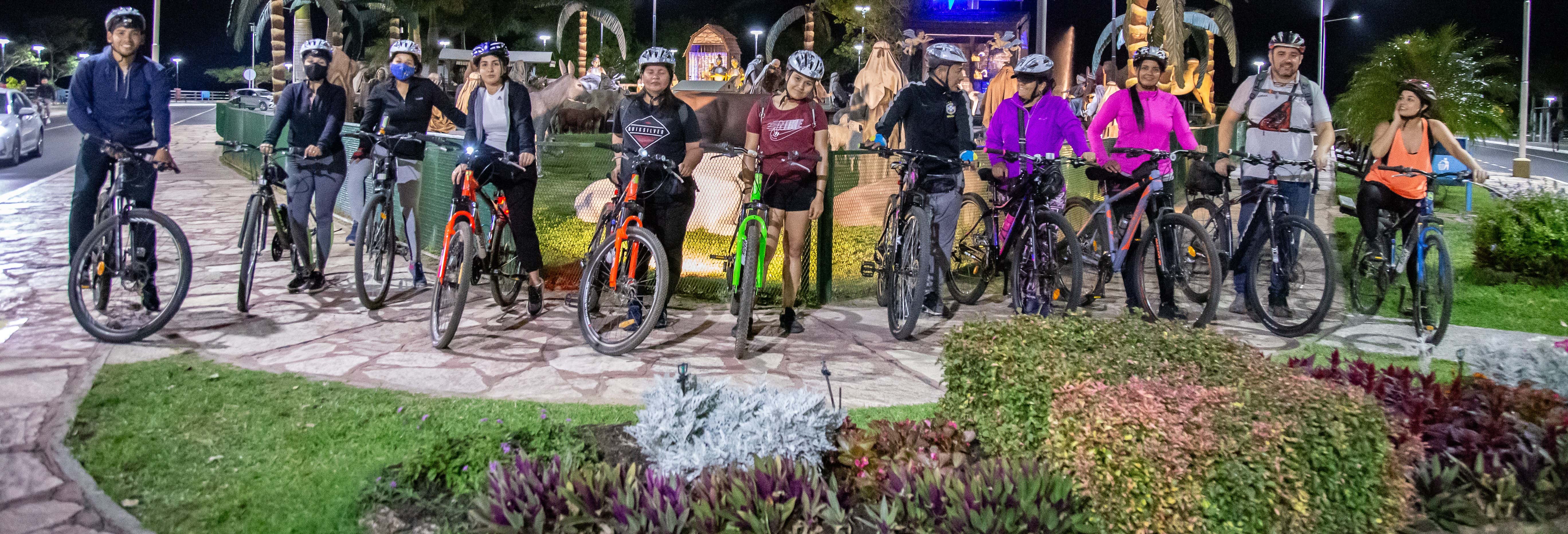 Tour noturno de bicicleta por Formosa
