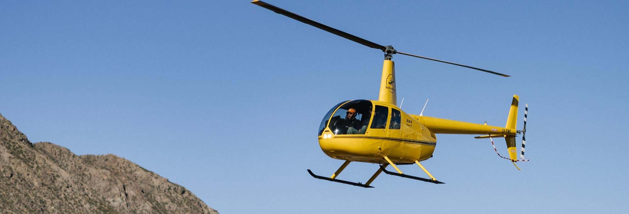 Volo in elicottero a Potrerillos