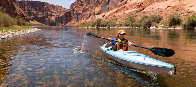 Tour del bacino di Potrerillos in kayak