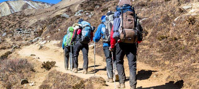 Trekking al campamento Confluencia del Aconcagua