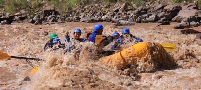 Rafting sul fiume Mendoza