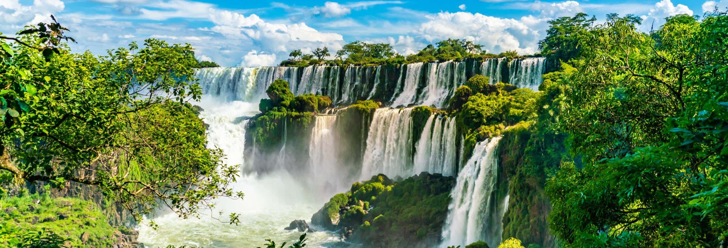 Lato argentino delle Cascate dell'Iguazú + Hito de las Tres Fronteras