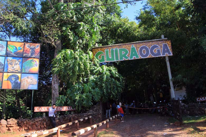 Excursión al refugio de animales silvestres Güirá Oga desde Puerto Iguazú