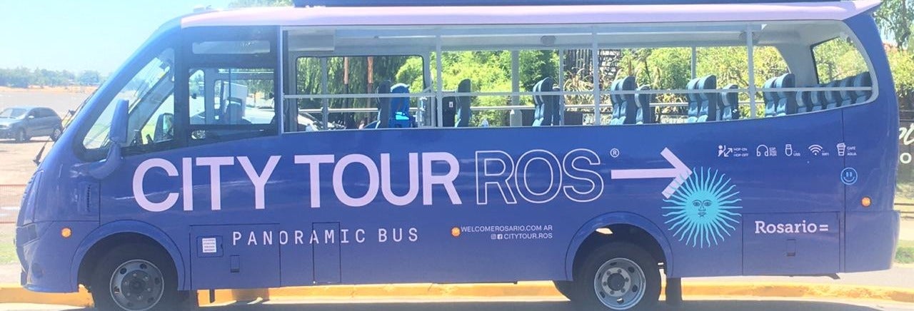 Ônibus turístico de Rosário