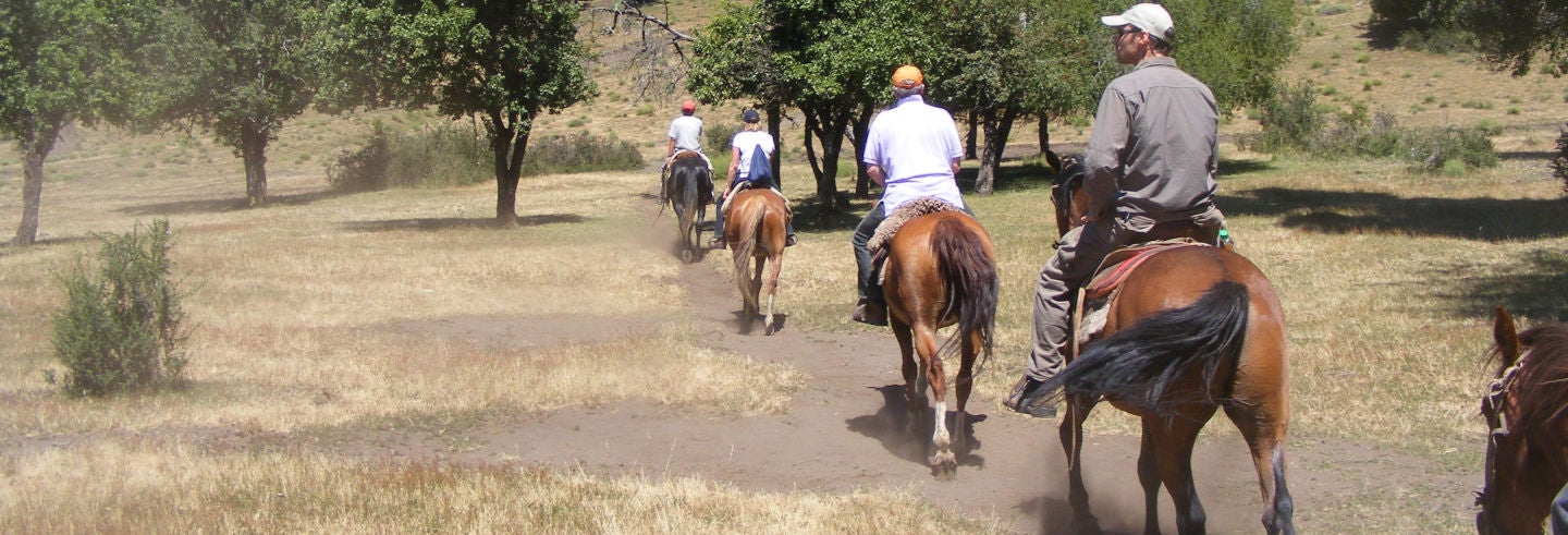 Passeio a cavalo pelas comunidades mapuches