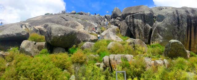 Visite de la colline de La Movediza