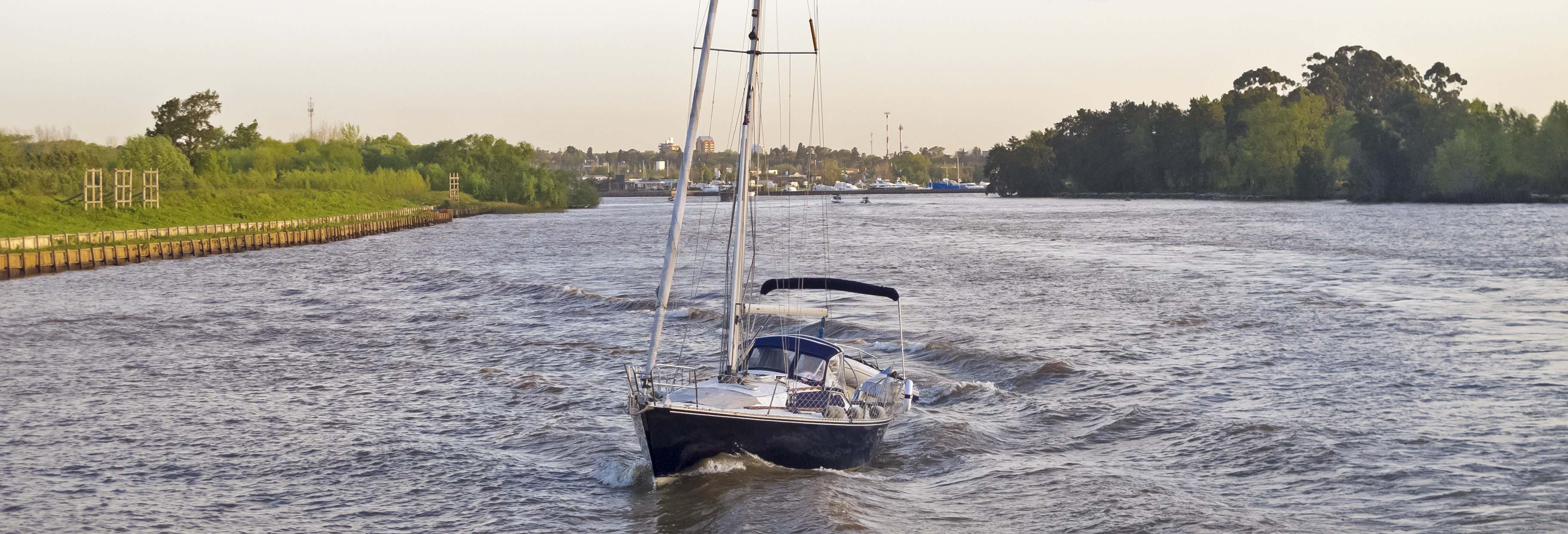 Giro in veliero sul Delta del Tigre