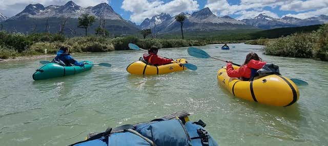 Packrafting sul fiume Olivia