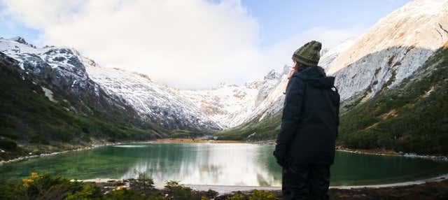 Trekking al tramonto fino alla Laguna Esmeralda