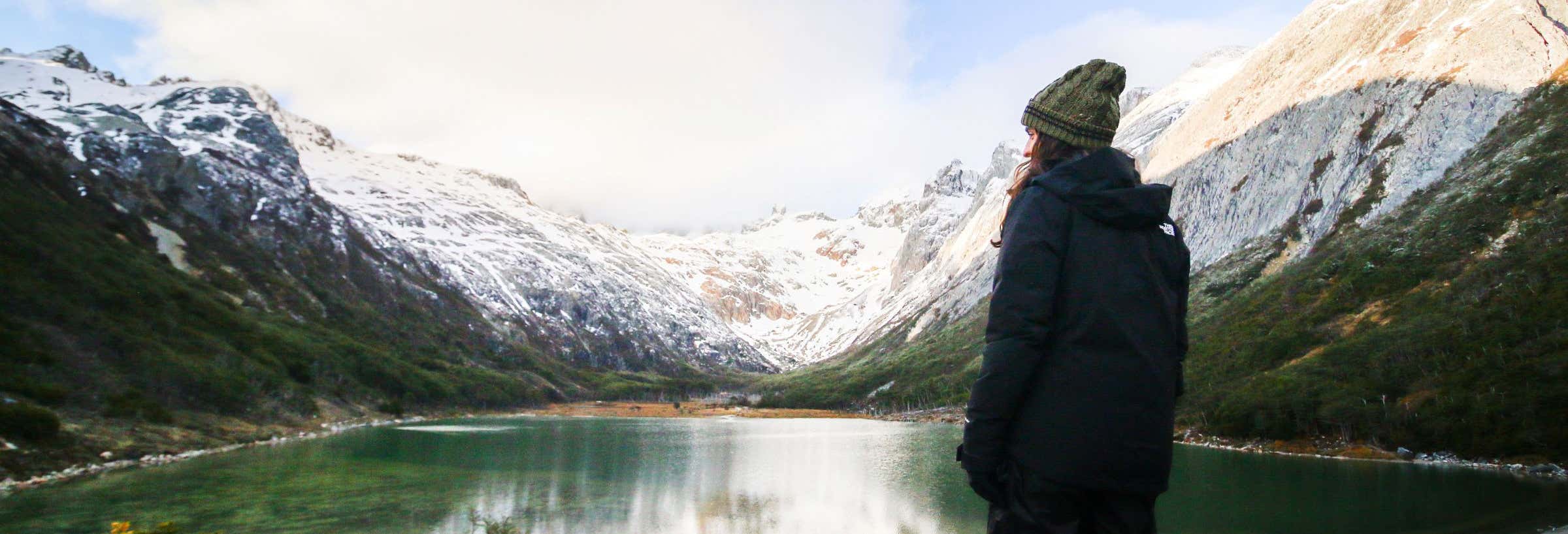 Trekking al tramonto fino alla Laguna Esmeralda