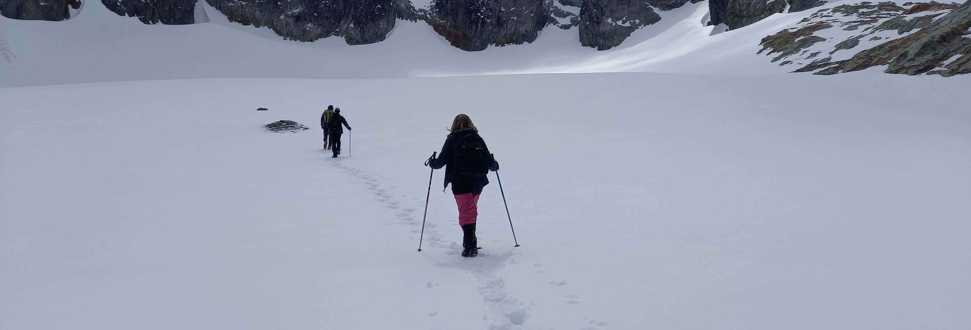 Trekking fino al ghiacciaio Ojo del Albino