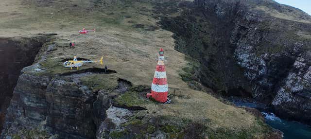 Volo in elicottero al faro Cabo San Pío