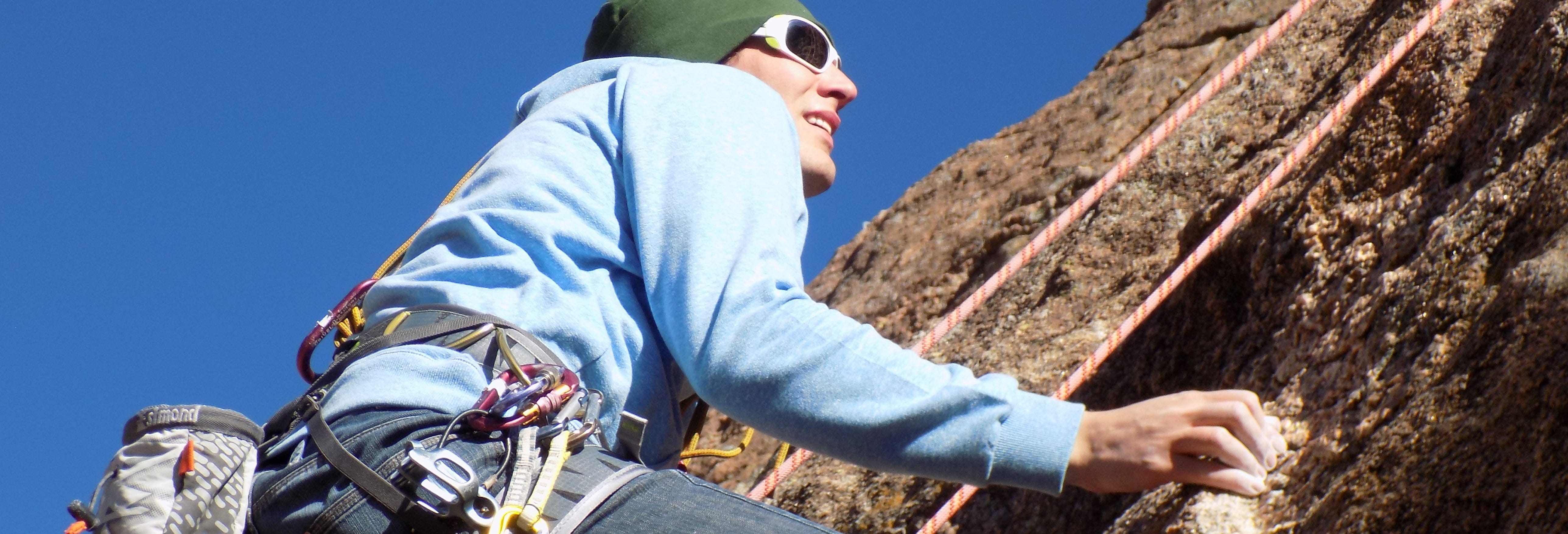 Abseiling in Filo de los Comechingones