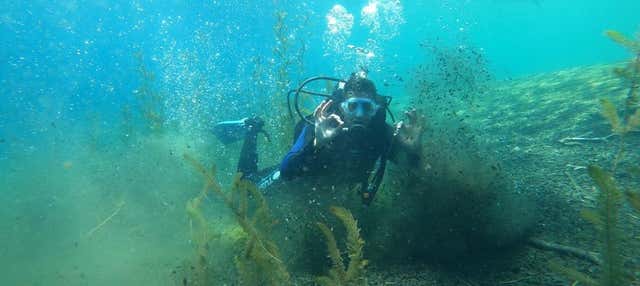 Immersione nel lago Correntoso