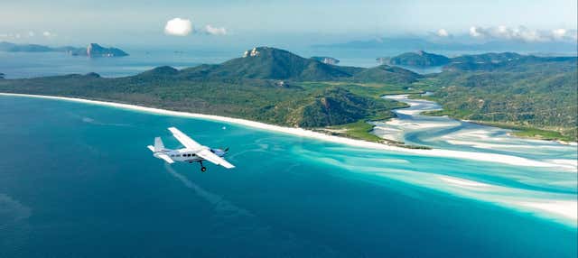 Giro in aeroplano sulle Isole Whitsundays + Snorkeling