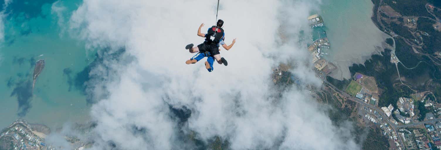 Lancio in paracadute ad Airlie Beach