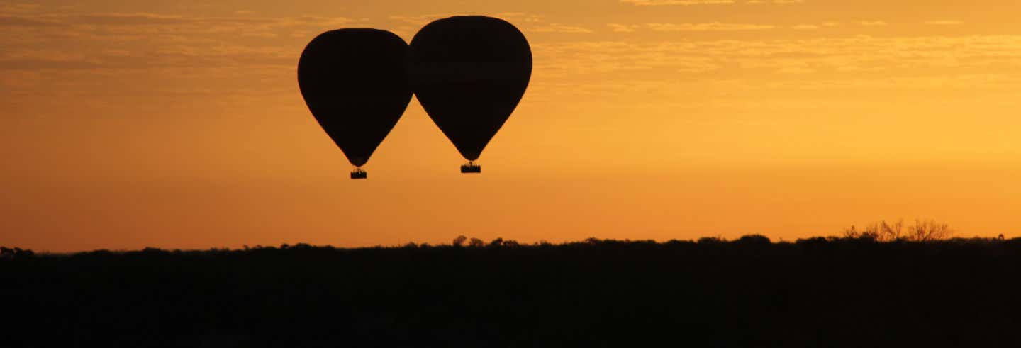 Giro in mongolfiera ad Alice Springs