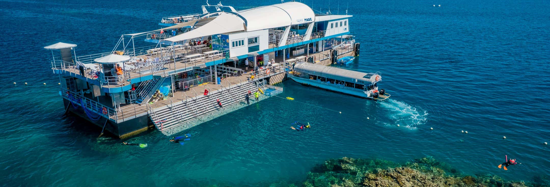 Escursione alla Grande Barriera Corallina e alla piattaforma Reef Magic
