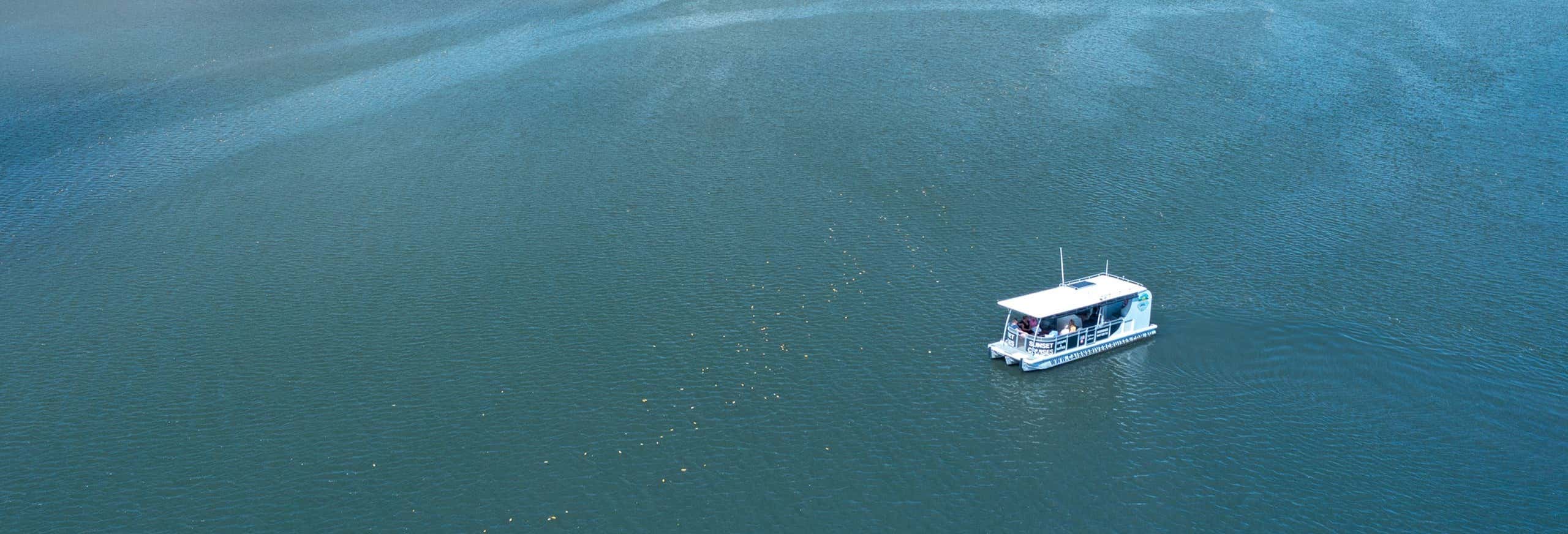 Giro in barca a Trinity Inlet