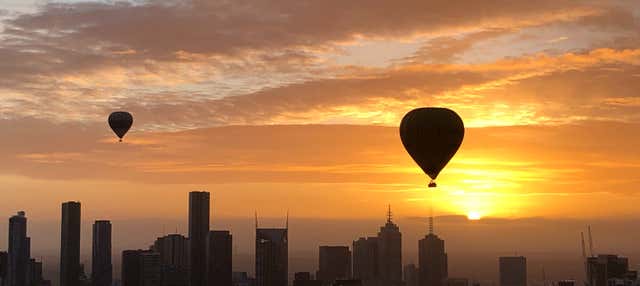 Giro in mongolfiera a Melbourne all'alba
