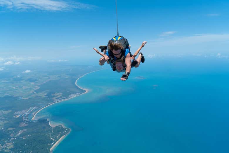 Skydiving at Mission Beach