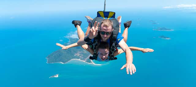 Lancio in paracadute a Mission Beach