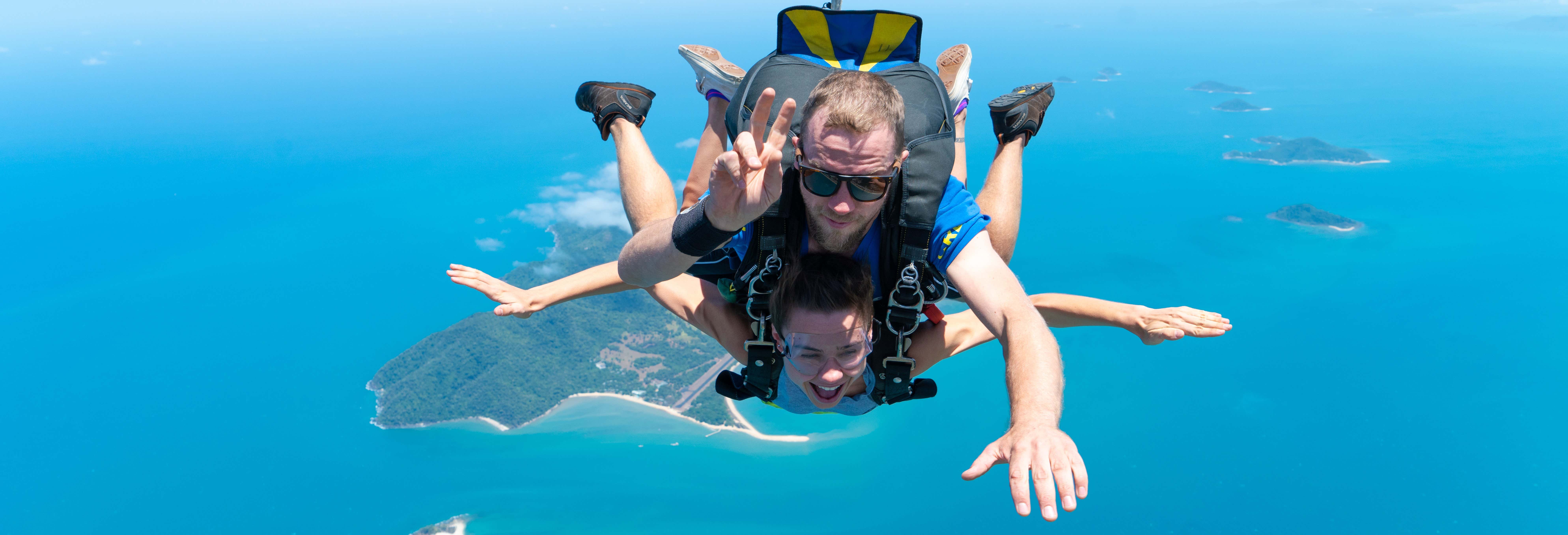 Skydiving at Mission Beach