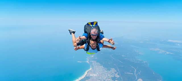 Lancio in paracadute a Newcastle